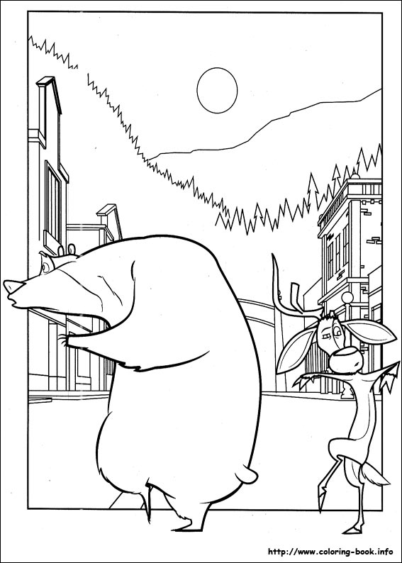 Open Season coloring picture